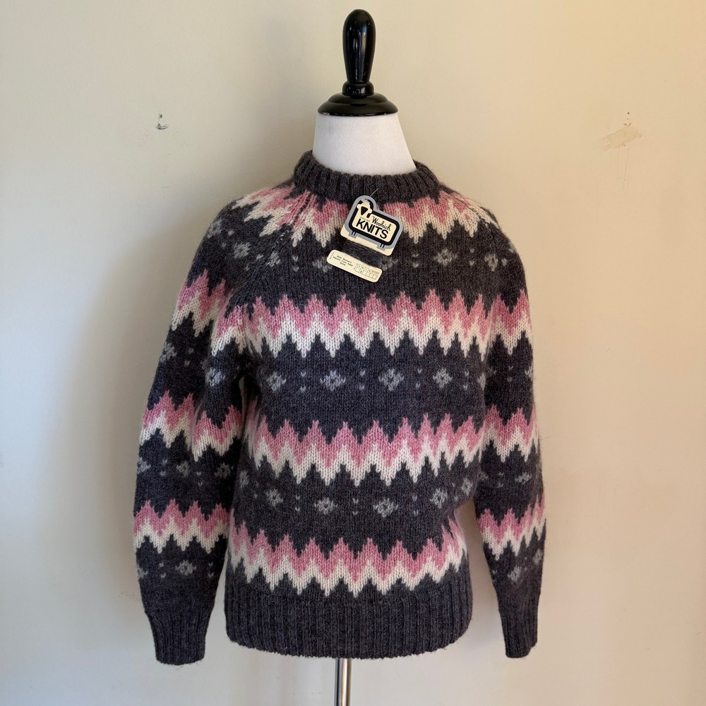 ✨ NWT Vintage Woolrich Knits Icelandic‎ Wool Sweater — Never Worn! 🐑